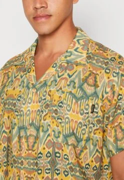 Kaotiko Shirt Jordania Unisex - Overhemdblouse - Mustard -Dameskledingwinkel 0131adfdeb33444182c5a23c5c06c032