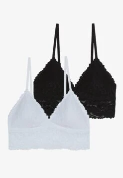 Anna Field 2 Pack - Triangel Bh - White/Black -Dameskledingwinkel 0c5aa507e165450eb39b31d4b37c8bb9