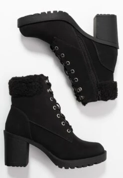 Anna Field Winter Boot - Enkellaarsjes Met Plateauzool - Black -Dameskledingwinkel 155f8fed223d4582b636130f8e4a2046