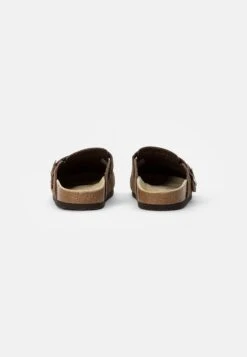 Pier One Leather Unisex - Pantoffels - Brown -Dameskledingwinkel 18a09b6c3e71439784e427988b058842