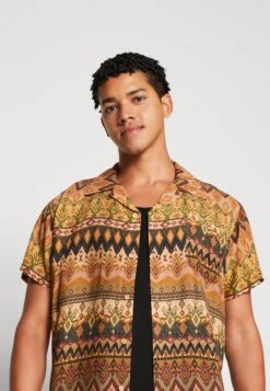 Kaotiko Shirt Mojave Unisex - Overhemdblouse - Brown -Dameskledingwinkel 1be4cc957ab34d6d8d914d31b880cf8a