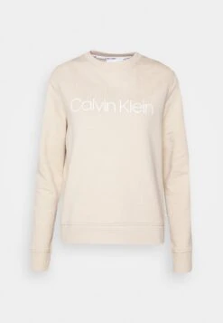 Calvin Klein Core Logo - Sweater - White Clay -Dameskledingwinkel 28fe3dac0bd4491aa03e5804ed475f3b
