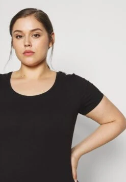 3Er Pack- T-Shirt Basic - White/Black/Dark Grey -Dameskledingwinkel 48a4408ae23b4f20bd34d1fb83414cd0