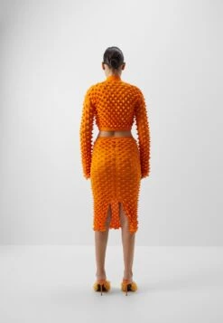 Spiky Cardigan - Vest - Orange -Dameskledingwinkel 6adf4f2ca55e4b29969d33a7394e084d