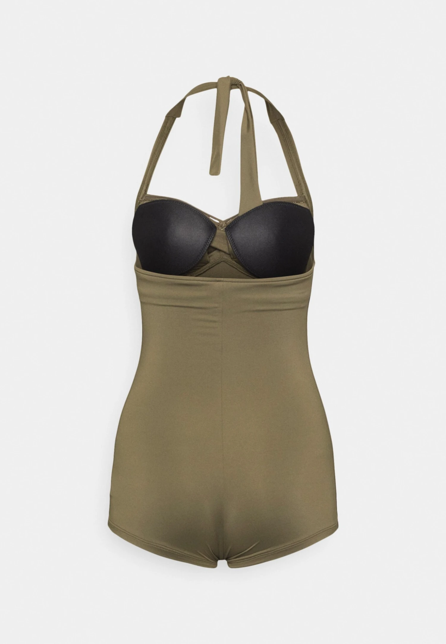 Seafolly Collective Boyleg One Piece - Badpak - Dark Olive 2 Seafolly Collective Boyleg One Piece - Badpak - Dark Olive - Afbeelding 2