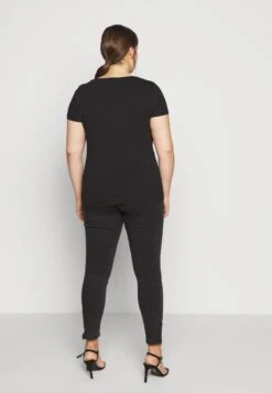 3Er Pack- T-Shirt Basic - White/Black/Dark Grey -Dameskledingwinkel 70c09ae8a43a45bf9f9a0e62b2f893f6