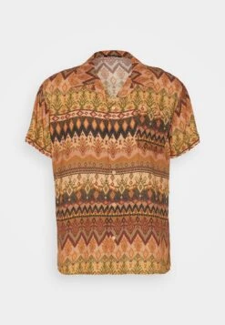 Kaotiko Shirt Mojave Unisex - Overhemdblouse - Brown -Dameskledingwinkel 77951acf892c4779a4efade056565fd9