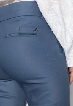 Mos Mosh Blake Night Pant Sustainable - Chino - Indigo Blue -Dameskledingwinkel 7ca23b5deb1d49428041294aa6c868b1