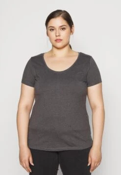 3Er Pack- T-Shirt Basic - White/Black/Dark Grey -Dameskledingwinkel 889bd6ef98414779a2bf545c78919ebd