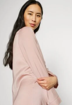 Anna Field Nachtjapon - Pink -Dameskledingwinkel 91e3619cea8e4fcb9ba590fdf88a99e8