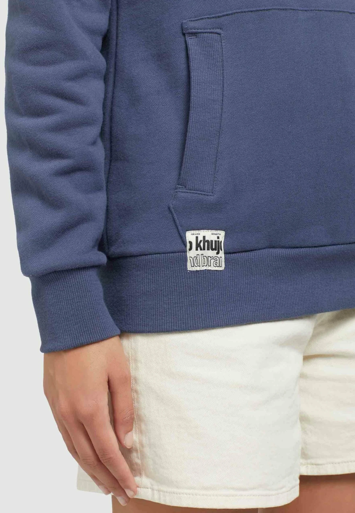 Khujo Rhabea - Hoodie - Dunkelblau 4 Khujo Rhabea - Hoodie - Dunkelblau - Afbeelding 4
