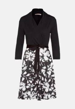 Anna Field Jerseyjurk - Black/White -Dameskledingwinkel dbc57471fde445fe8345ef22d822f1a4