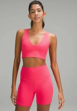 Lululemon Align™ V-Neck A/B - Sport-Bh Met Medium Support - Lip Gloss