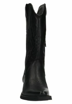 Western Aus - Cowboy-/Bikerlaarzen - Black -Dameskledingwinkel e251729e3cde453381ec39fc7a4d93df