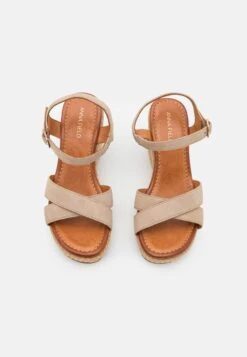Anna Field Leather - Sandalen Met Hoge Hak - Grey -Dameskledingwinkel fbefef9416314b2d89cc3e60d2b025e7